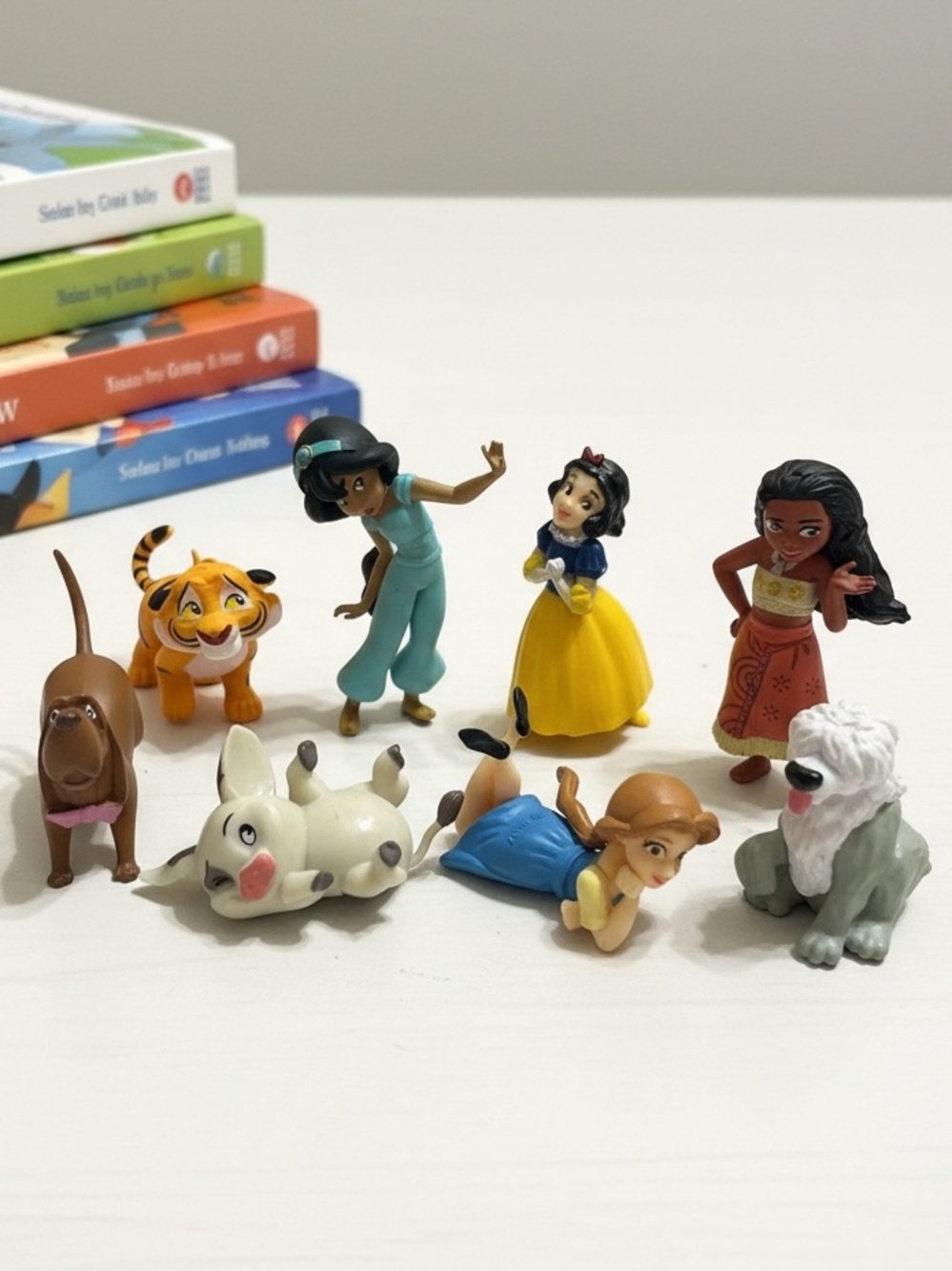 Disney 8 Replacement Figures Disney Princess Beginnings My Busy Book Cake Topper